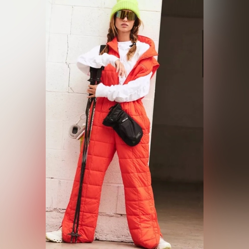 FP Movement by Free People Orange Ski Suit